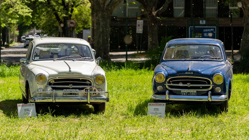 Peugeot festejó los 70 años del 403 en Autoclásica 2025
