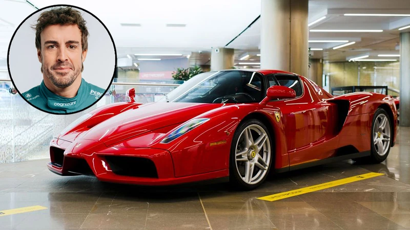 Alonso vendió su Ferrari Enzo Nº1 a un precio desconcertante