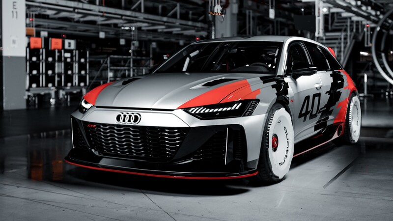 Audi RS6 GTO Concept es un tributo a los 40 años del sistema quattro
