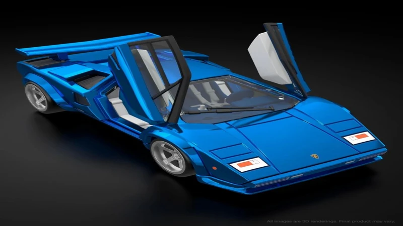Hot Wheels lanzará edición especial del Lamborghini Countach LP5000