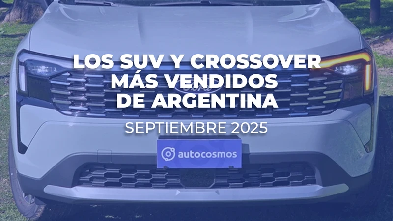 Los SUV y crossover más vendidos de Argentina en septiembre de 2025
