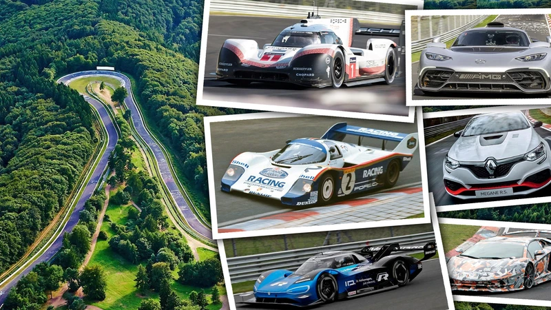 Video - Estos son los autos más rápidos que han corrido en Nürburgring