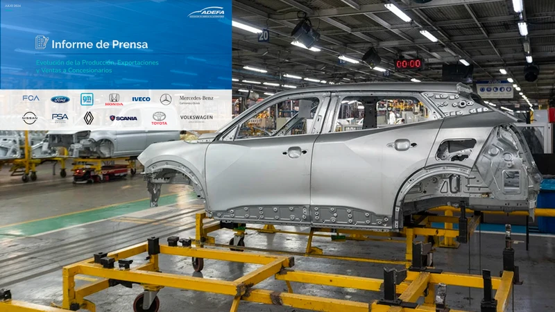 Así fue la producción automotriz argentina en julio de 2024