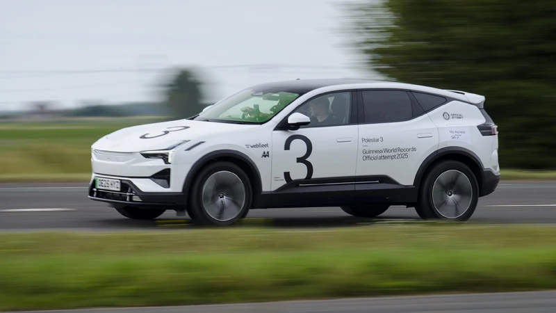 Polestar 3 establece un nuevo récord Guinness de autonomía
