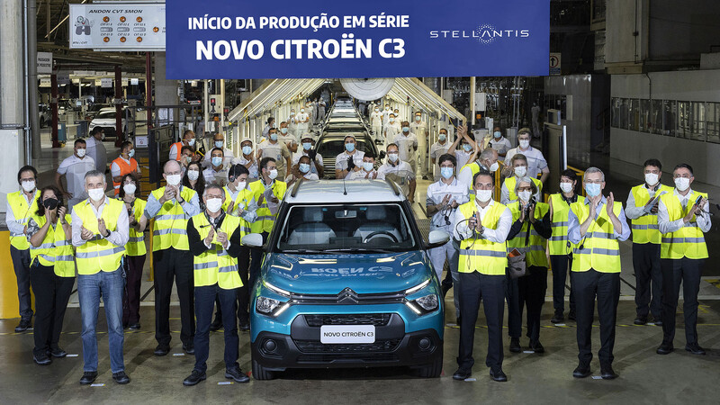 Nuevo Citroën C3 inicia la producción en Brasil