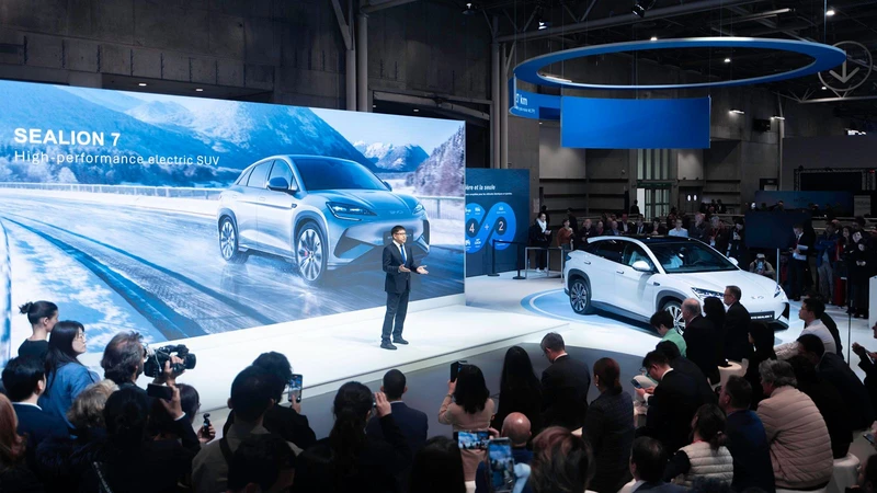 Salón de París 2026: BYD mostrará toda la dimensión de su marca