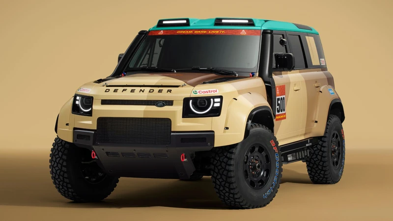 Defender Dakar D7X-R, el nuevo todoterreno de serie que busca conquistar el Rally Dakar 2026