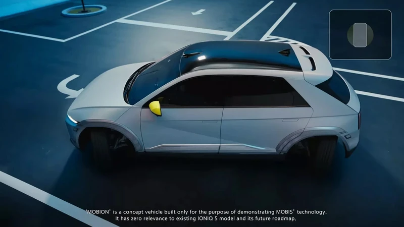 CES 2024: el Hyundai Mobion Concept es un IONIQ 5 que gira en su eje y se mueve como cangrejo