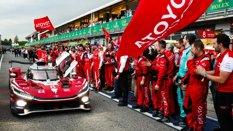 WEC 2026: Toyota consigue en Imola su 50° victoria en el Mundial de Resistencia