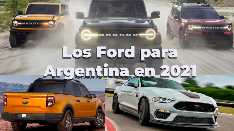 Las novedades de Ford para Argentina en 2021