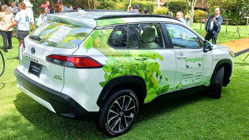 Toyota Corolla Cross Hybrid Flex: movilidad sostenible con bioetanol producido en Colombia
