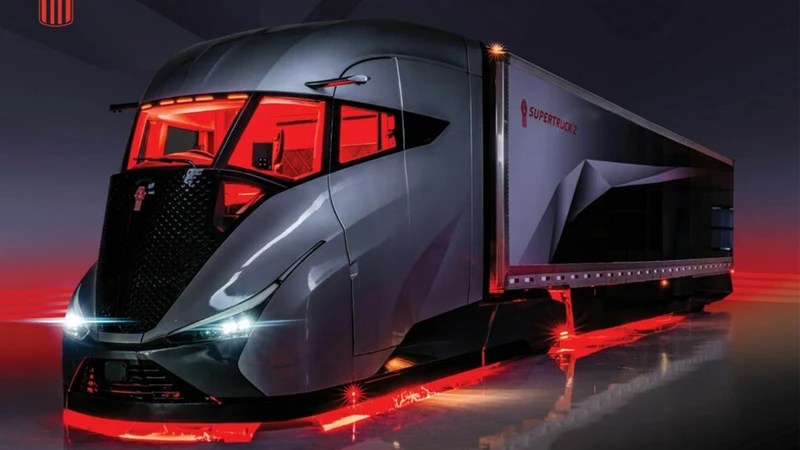 Kenworth SuperTruck2: el trailer del futuro es mega eficiente y puede llevar hibridación