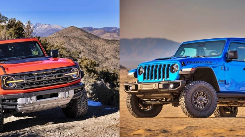 ¿Cuál más rápido en un arrancón: el Jeep Wrangler Rubicon 392 o el Ford Bronco?
