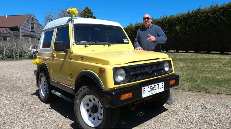 Este Suzuki Jimny de 1996 cambió su dieta por la electricidad