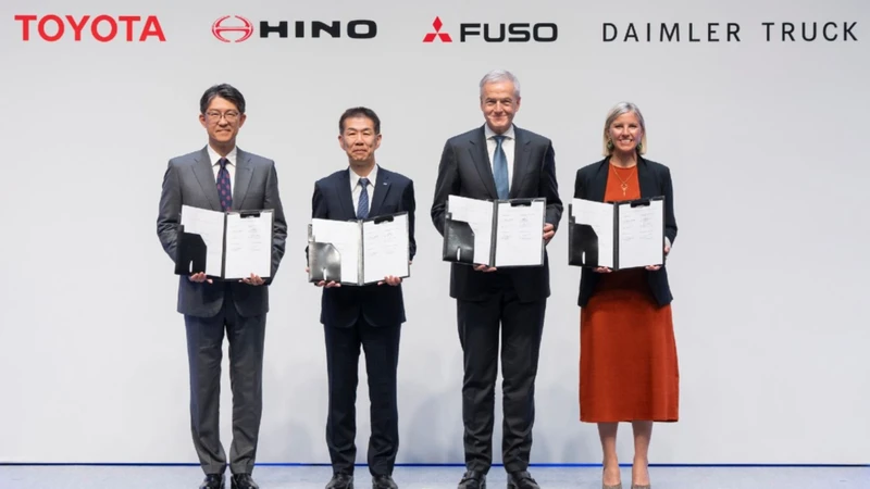 Mitsubishi Fuso e Hino se integran para formar un nuevo gigante japonés del transporte