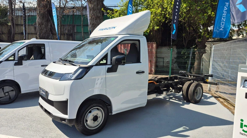 Farizon F3E Minitruck: un comercial eléctrico que combina capacidad con el tamaño adecuado