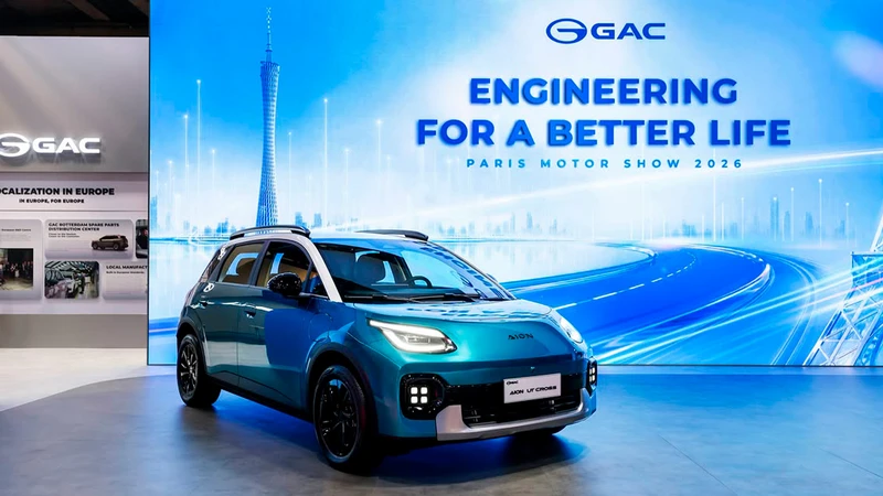 Salón de París 2026: GAC presenta el Aion UT Cross, su nuevo eléctrico que debuta mundialmente