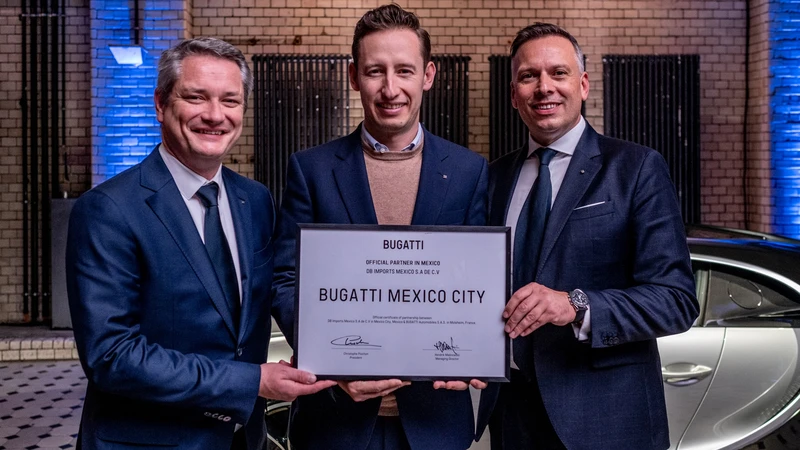 Bugatti ya tiene representante para Latinoamérica