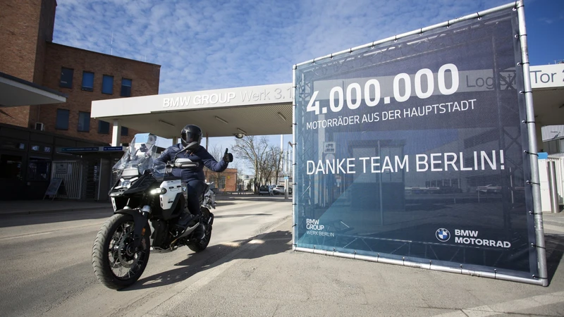 BMW Motorrad ya fabricó 4,000,000 de motos en Berlín