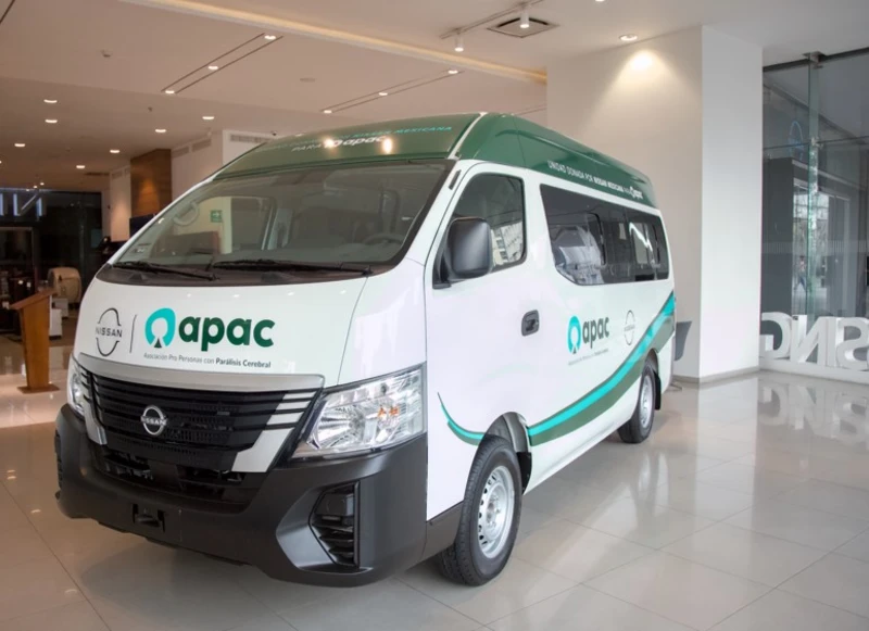Nissan Mexicana dona una Urvan adaptada para fortalecer la movilidad inclusiva en México