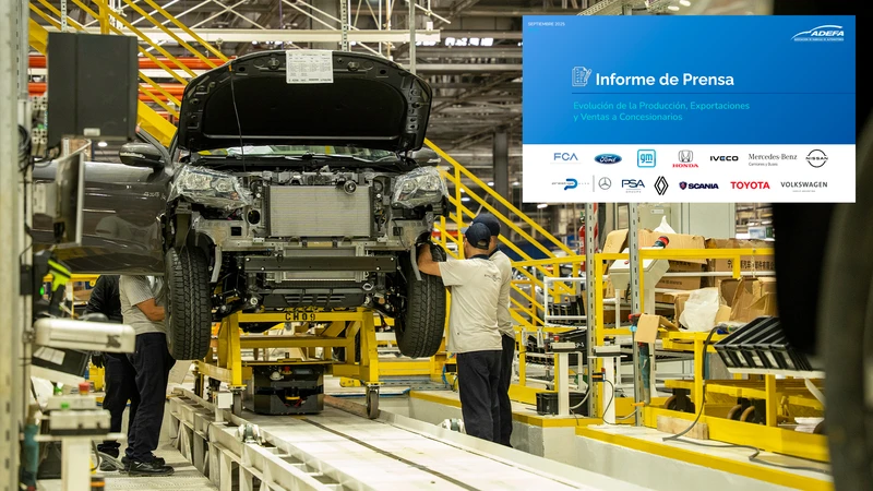 Así fue la producción automotriz argentina en septiembre de 2025