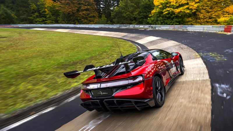 Yangwang U9 Xtreme es el EV más rápido en el Nürburgring