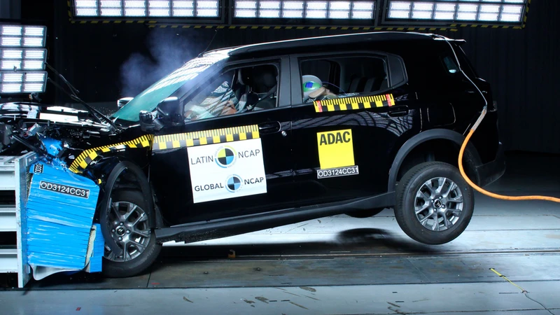 Así le fue al Citroën C3 Aircross en las pruebas de seguridad de Latin NCAP