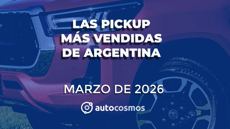 Las pickup más vendidas de Argentina en marzo de 2026