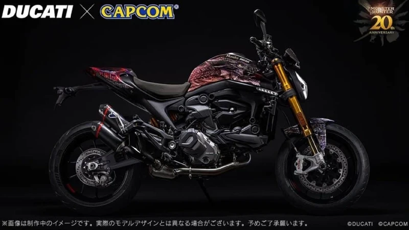 Monster Hunter inspira una Ducati Monster SP