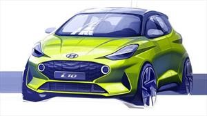 Hyundai anticipa el boceto del i10 2020 europeo