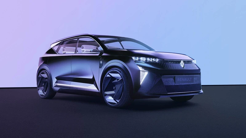 Renault Scénic Vision: el clásico se viste de futuro a hidrógeno