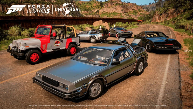 Forza Horizon 5 estrena un kit de autos de ensueño