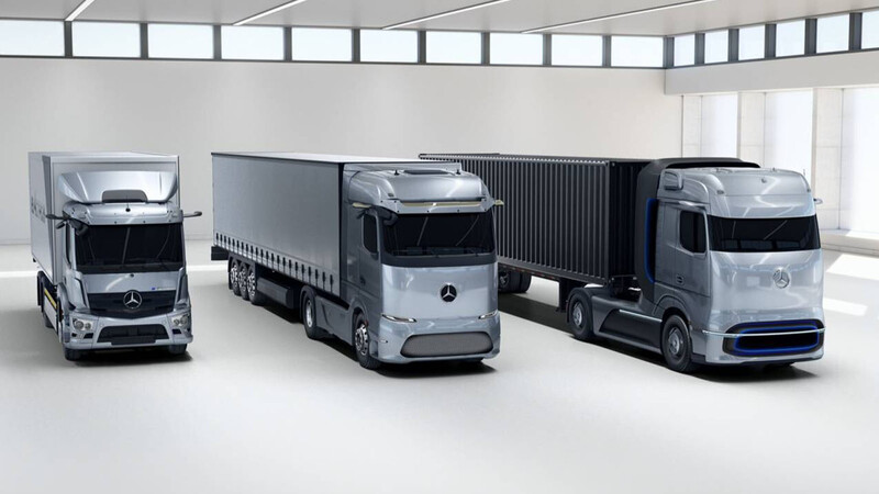 Mercedes-Benz trabaja en el desarrollo de camiones de hidrógeno