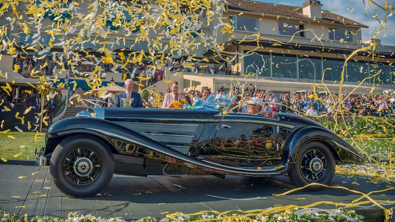 Mercedes-Benz vuelve a triunfar en Pebble Beach