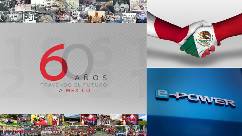 Nissan cumple 60 años en México y lo celebra presentando la tecnología e-POWER