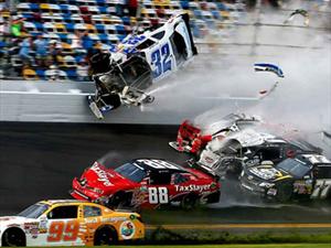 Brutal accidente en Daytona