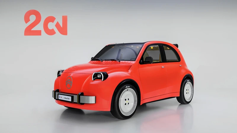 París 2026: el Citroën 2CV resucita como un prototipo eléctrico tan emocional como funcional