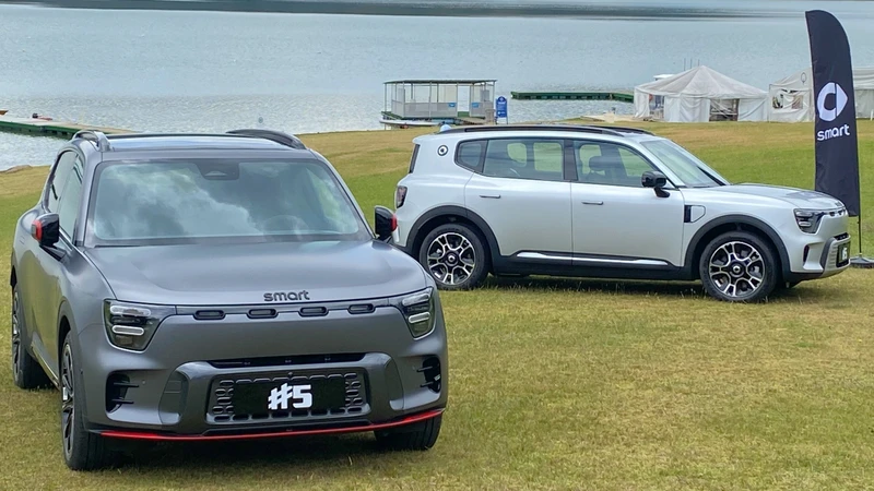 smart #5 llega al país: precio, autonomía y características del SUV eléctrico más grande de la marca