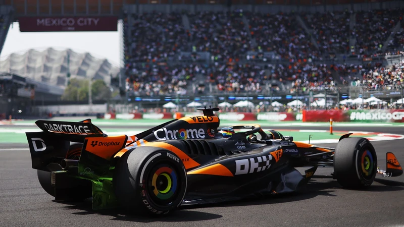 Gran Premio de México 2024: Oscar Piastri y McLaren lucieron en la FP3