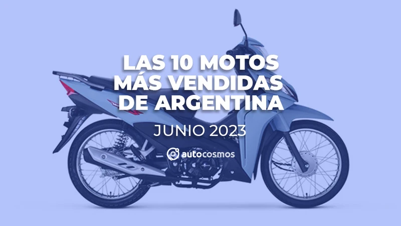 Las 10 motos más vendidas en Argentina en junio de 2023