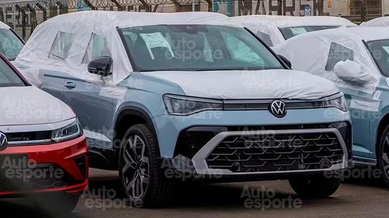 El restyling del VW Taos está cerca de Argentina