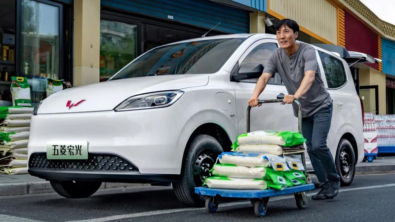 Wuling Hongguang EV 2025, la nueva pariente eléctrica de Chevrolet Tornado Van