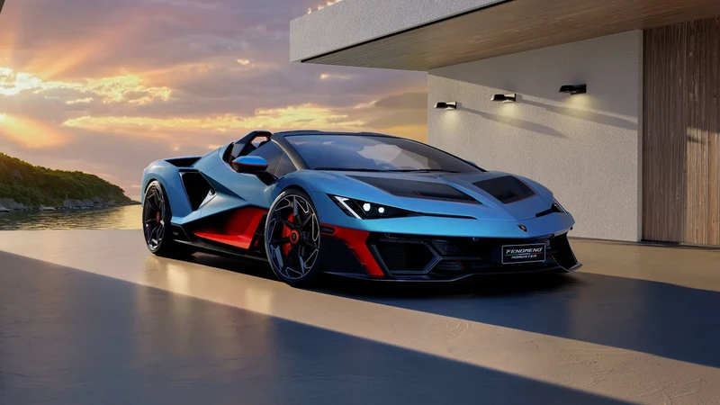Lamborghini fabricará apenas 15 ejemplares de su Fenómeno a cielo abierto