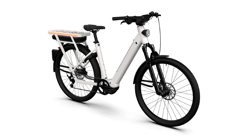 Volkswagen presenta una bicicleta eléctrica con asistencias para mejorar la seguridad