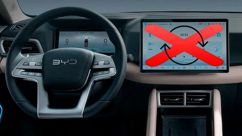 BYD dejará atrás sus pantallas giratorias