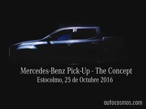 Mercedes-Benz tendrá una pick up mediana