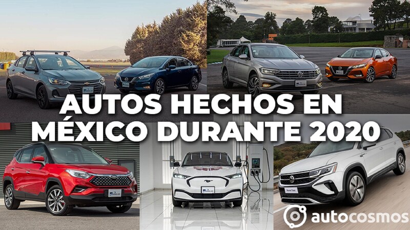 Estos son los vehículos producidos en México durante 2020