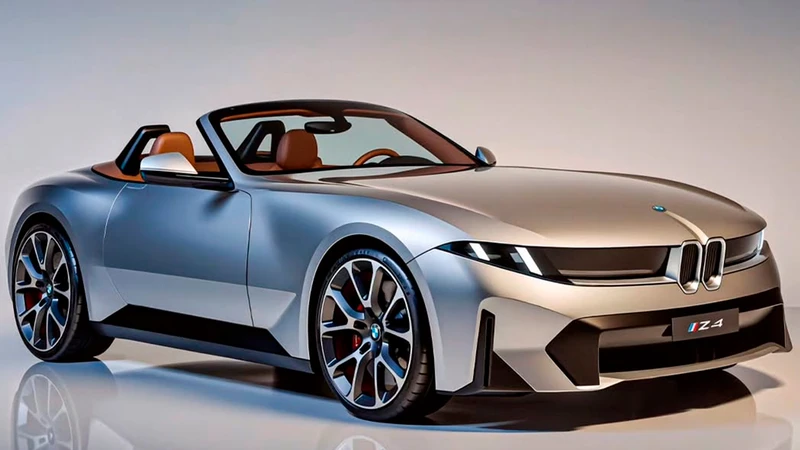 Así sería un BMW Z4 con la estética de la Neue Klasse