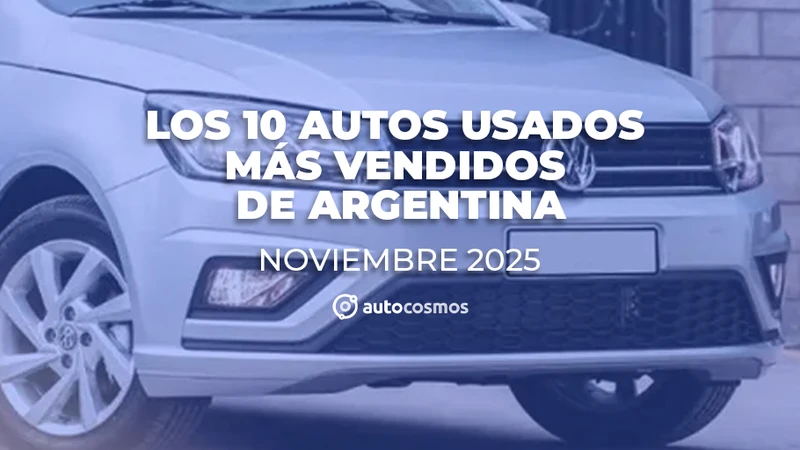 Los autos usados más vendidos de Argentina en noviembre de 2025