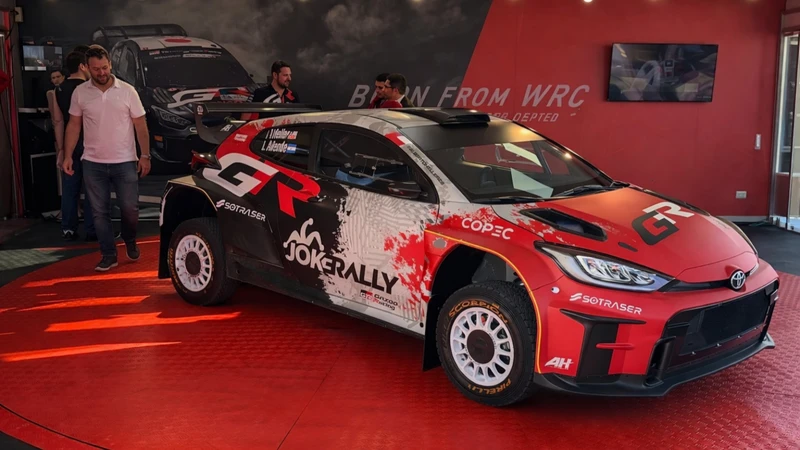 Toyota presenta en Chile su GR Yaris Rally2